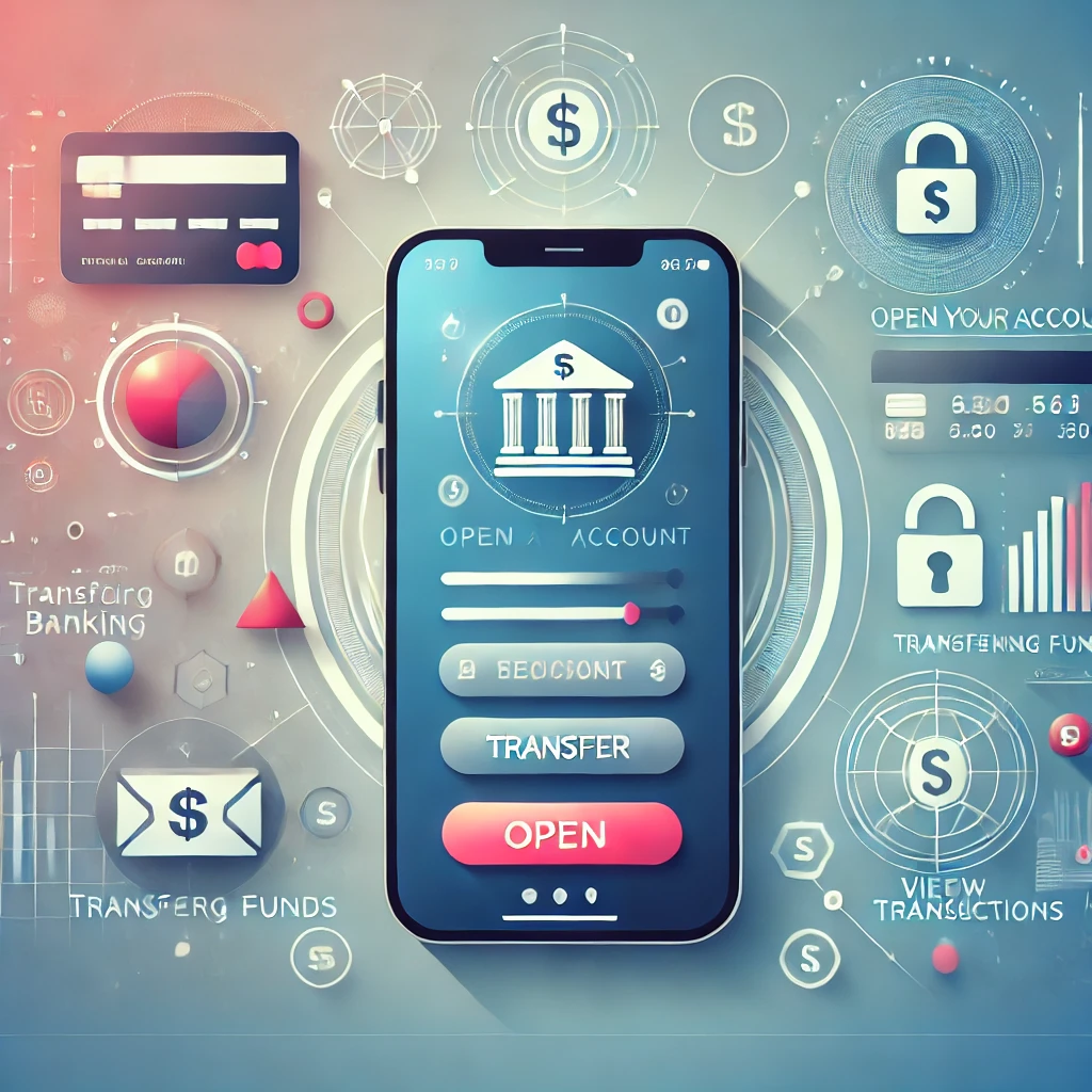 تطبيق البنك الإلكتروني