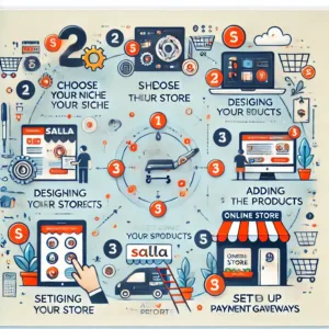 خطوات إنشاء متجر سلة ناجح