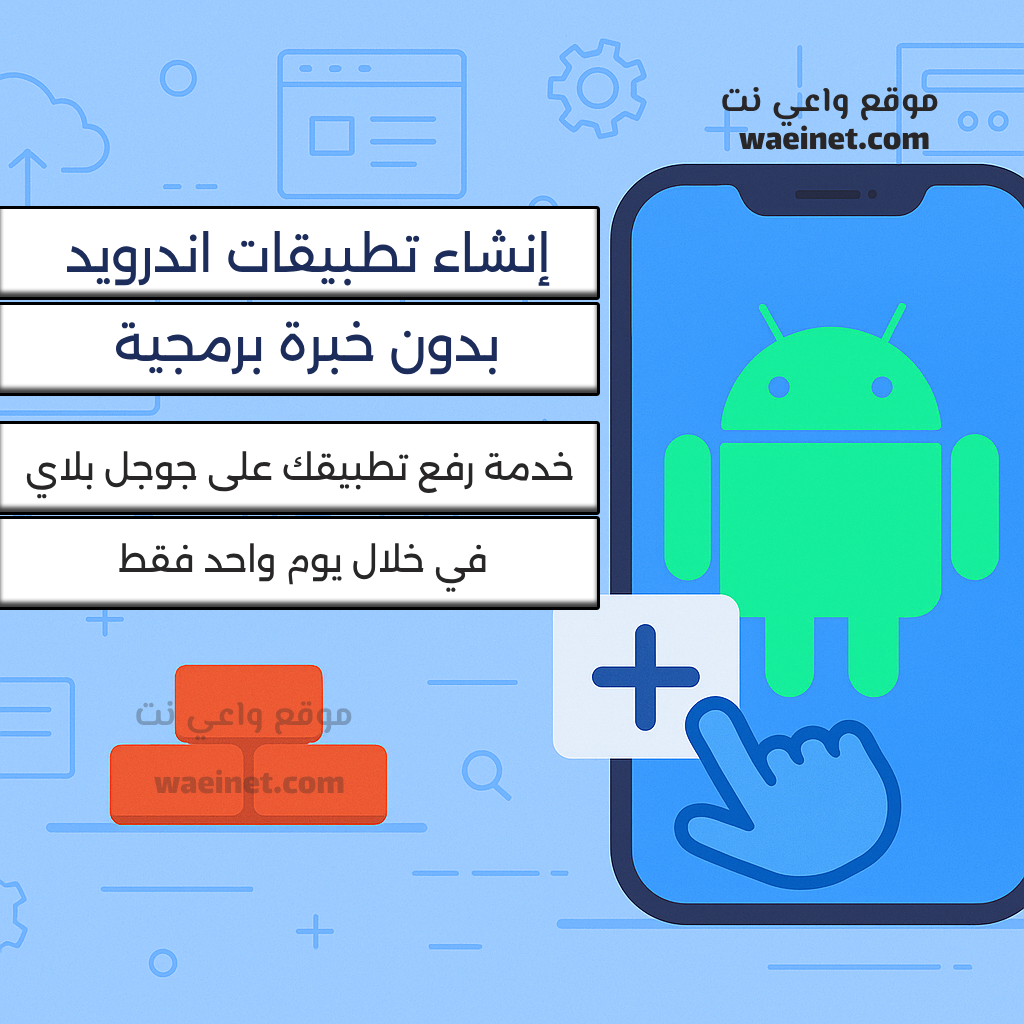 إنشاء تطبيقات أندرويد بدون برمجة