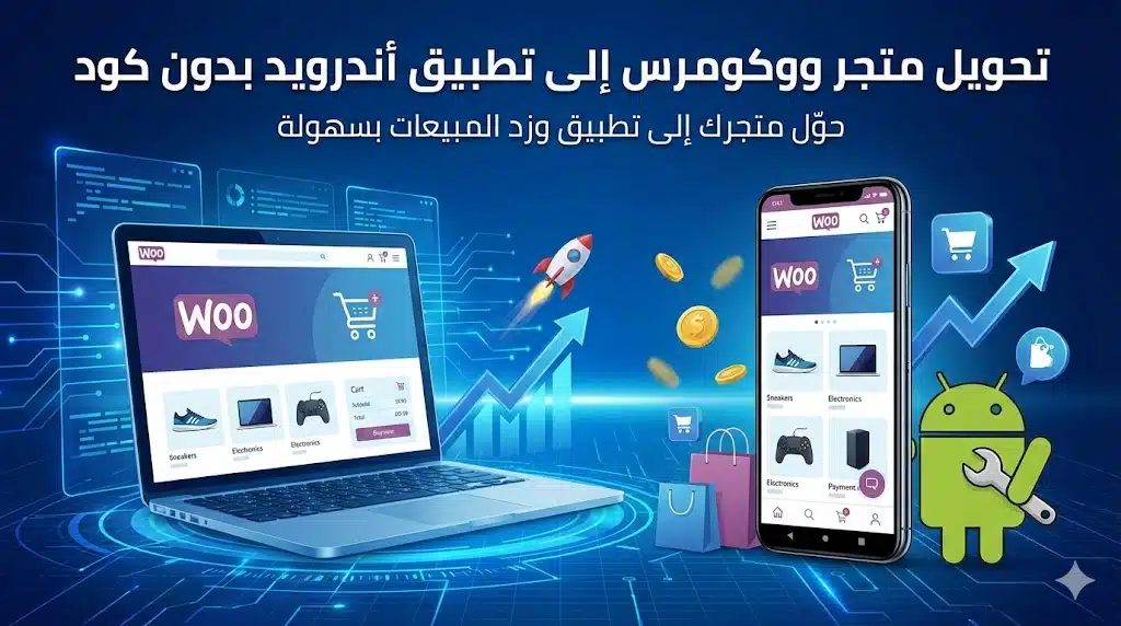تحويل متجر ووكومرس إلى تطبيق أندرويد