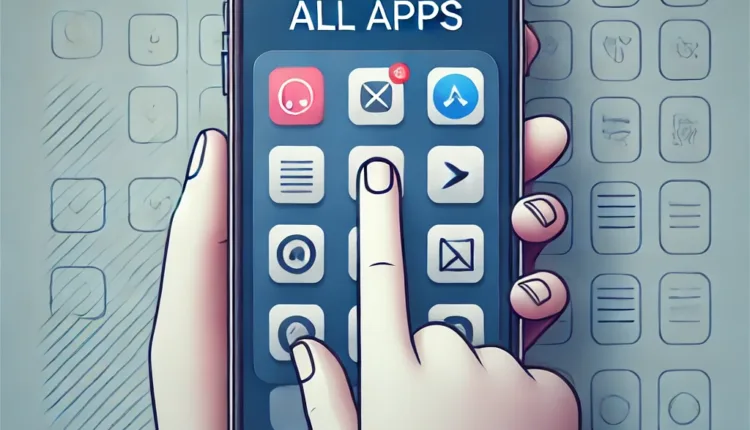 إغلاق التطبيقات