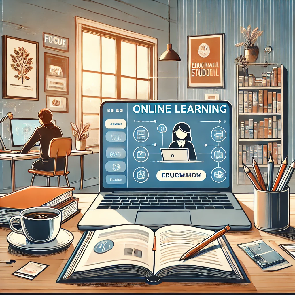 الدراسة عبر الإنترنت