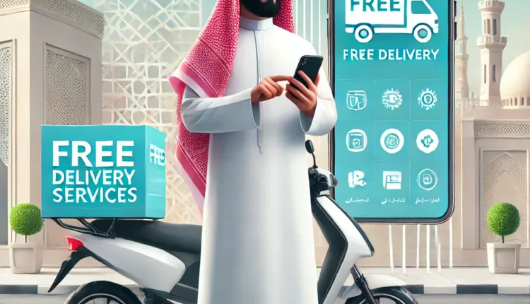 تطبيق توصيل مجاني