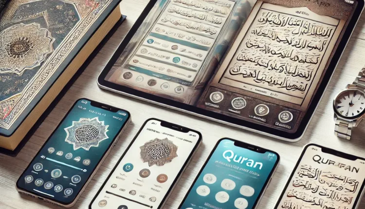 تطبيقات القرآن الكريم على الأجهزة الحديثة