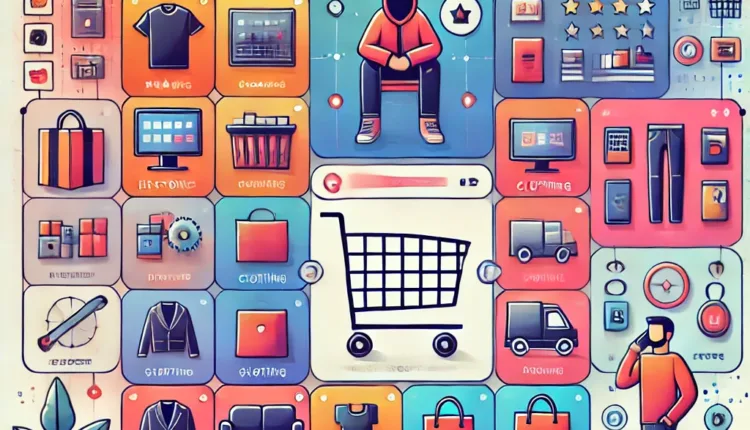 تنظيم المنتجات في فئات