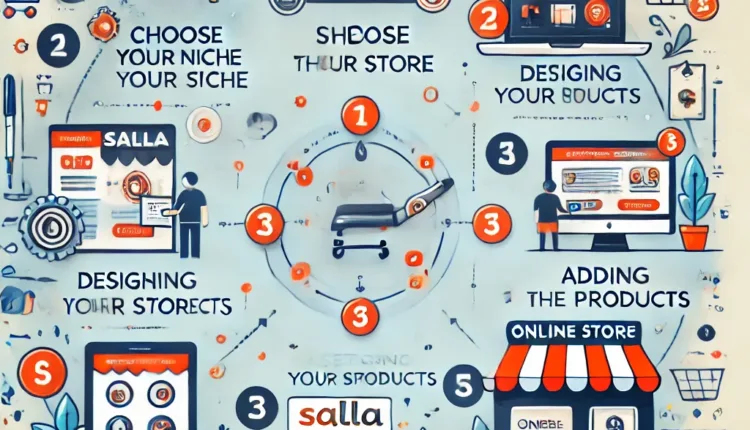 خطوات إنشاء متجر سلة ناجح