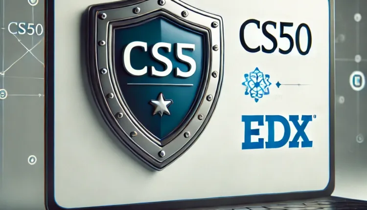 شعار كورس CS50 على منصة edX