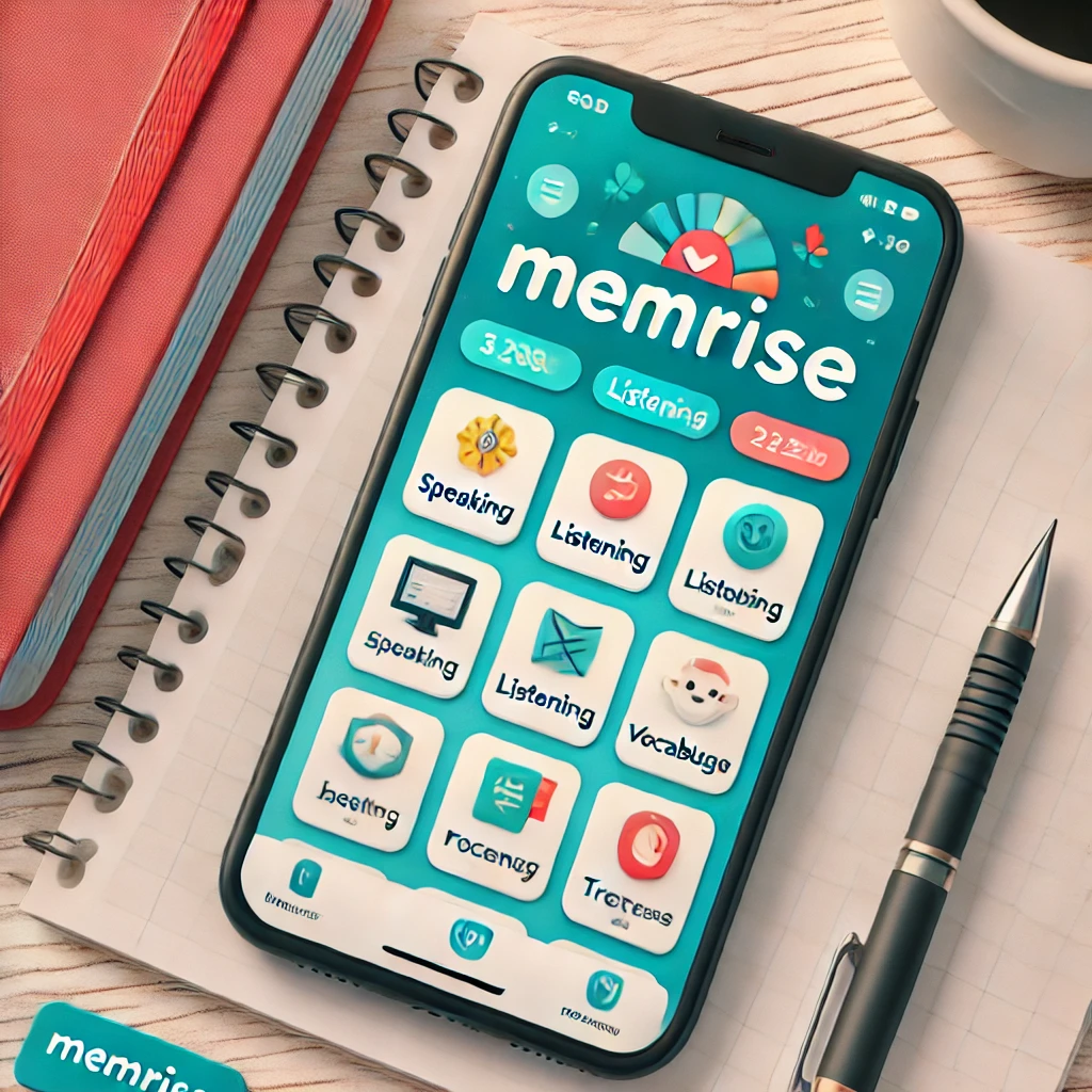 واجهة تطبيق Memrise