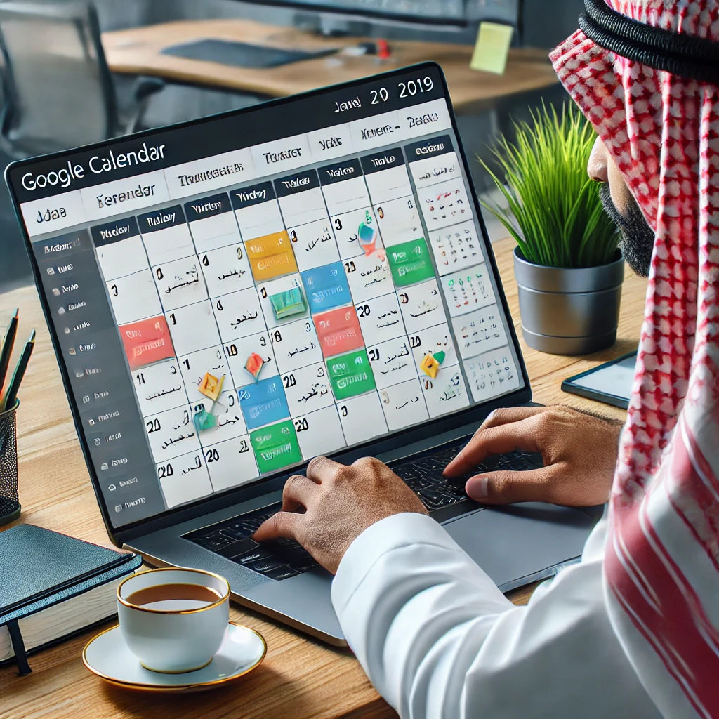 برنامج التقويم والتخطيط Google Calendar