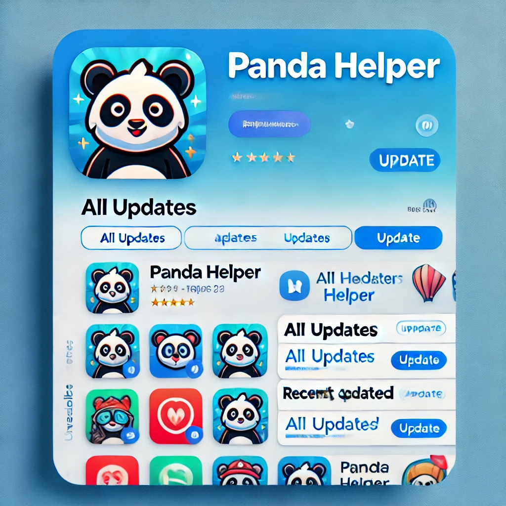 تحديث التطبيقات في Panda Helper