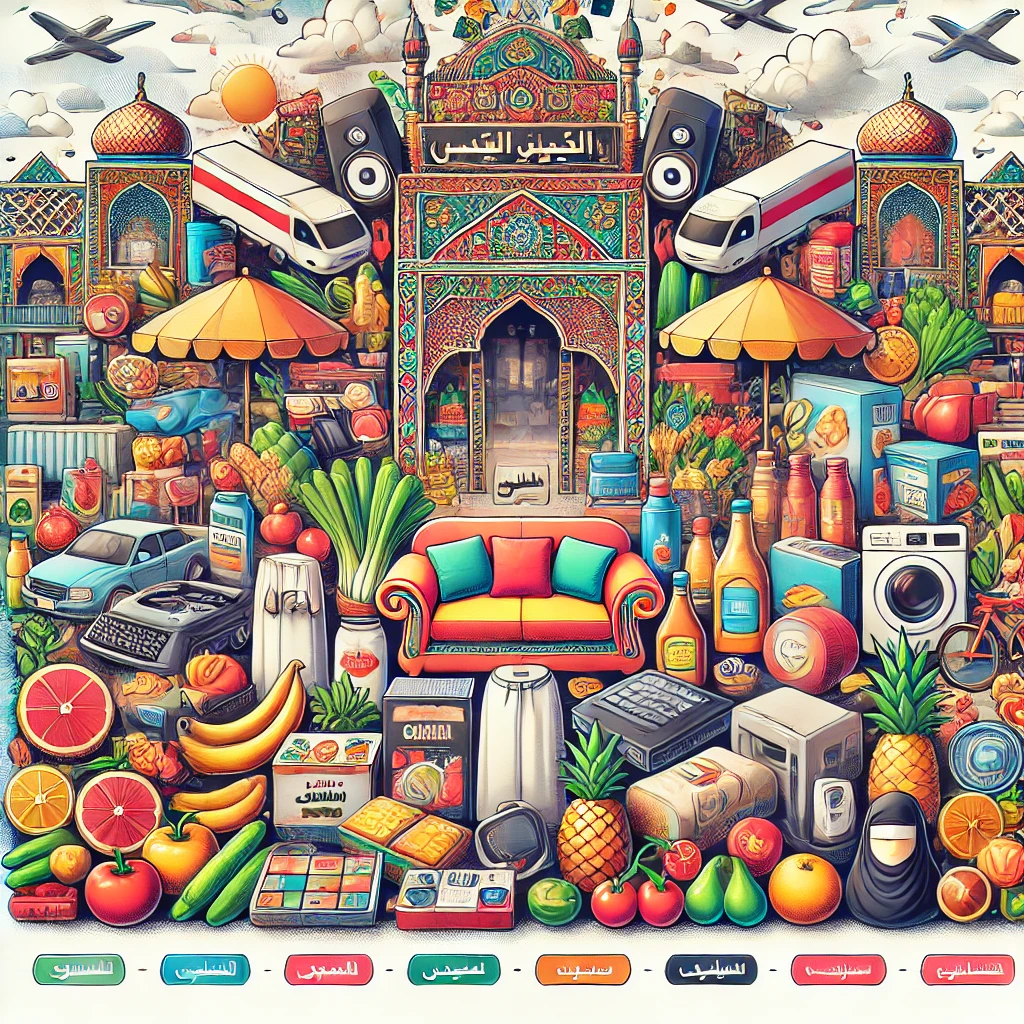 صورة توضح بعض المنتجات المطلوبة في السوق المصري