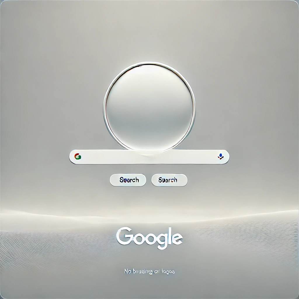 واجهة بحث Google