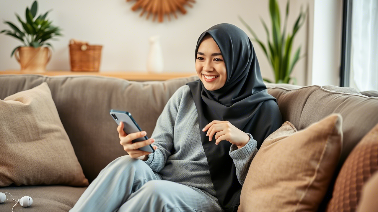 شخص يتفاعل مع مشاركات انستقرام