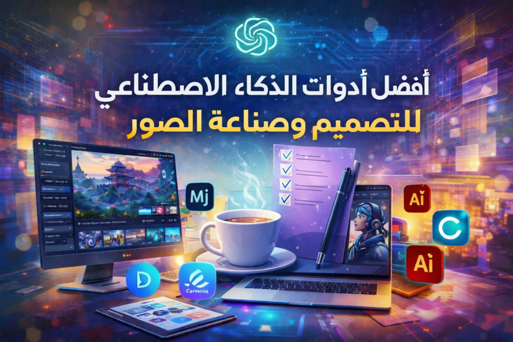 أفضل أدوات الذكاء الاصطناعي للتصميم وصناعة الصور